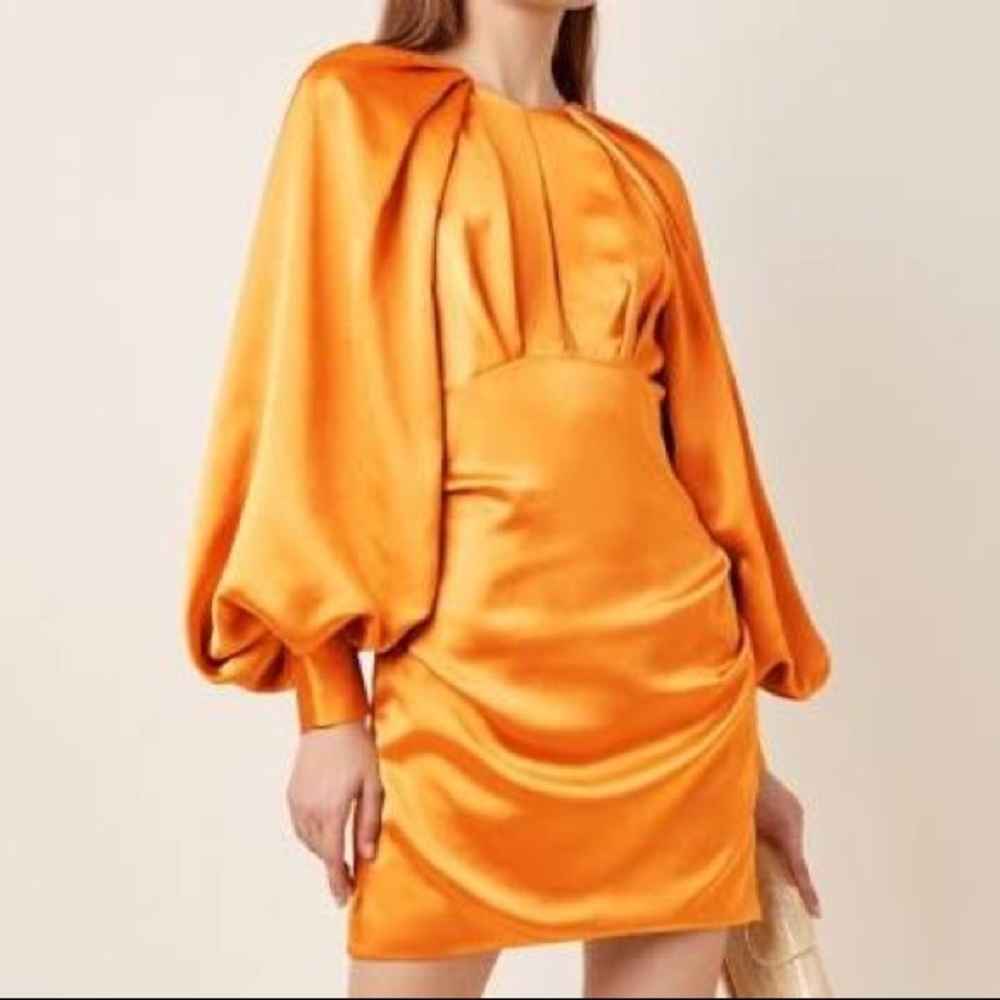 Acler Paringa Blouson Sleeve Dress